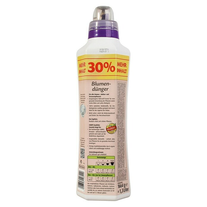 Compo Bio Blühpflanzendünger (1,3 l) | BAUHAUS
