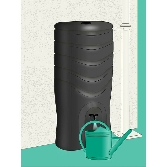 Depósito de agua (L x An x Al: 50 x 64,5 x 141 cm, 350 l) | BAUHAUS