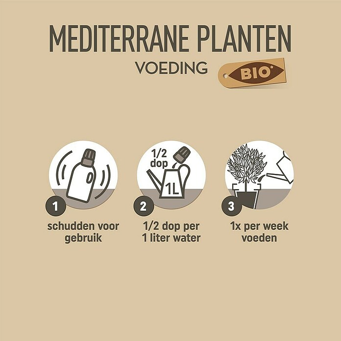 Pokon Mediterrane plantenmest (500 ml) | BAUHAUS