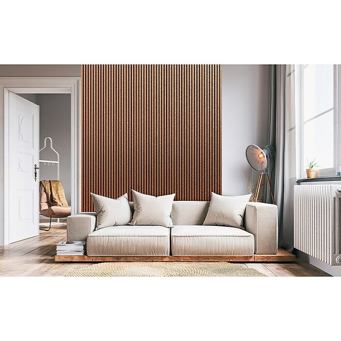 FN Neuhofer Akustični panel  (Bakar, D x Š x D: 2.400 x 572,5 x 19 mm) | BAUHAUS