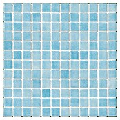 Malla mosaico Niebla antislip (31,6 x 31,6 cm, Azul medio, Brillante) | BAUHAUS