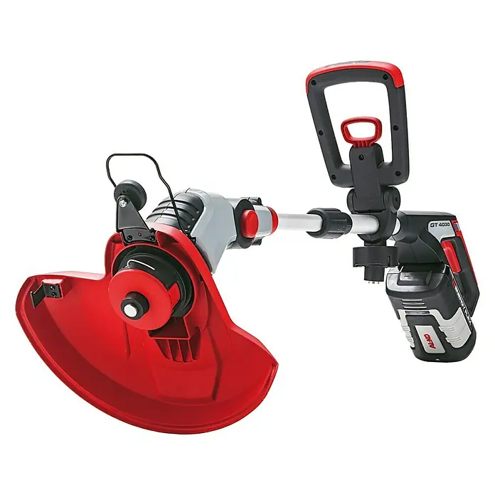 AL-KO 36V Akku-Rasentrimmer GT 4030 - 36 V, 4 Ah, Li-Ionen, Ohne Akku, Schnittbreite Faden: 30 cm - Der AL-KO GT 4030 Akku-Rasentrimmer: Ein leistungsstarkes Gartengerät für präzise Rasenpflege mit Akku-Betrieb für kabellose Freiheit.