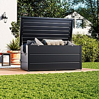 Hörmann EcoStar Gartenbox Elegant (166 x 87,2 x 72,5 cm, Anthrazit, Stahl)