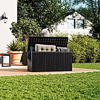 Jelenia Plast Gartenbox Olaf (L x B x H: 117 x 45 x 55 cm, Anthrazit)