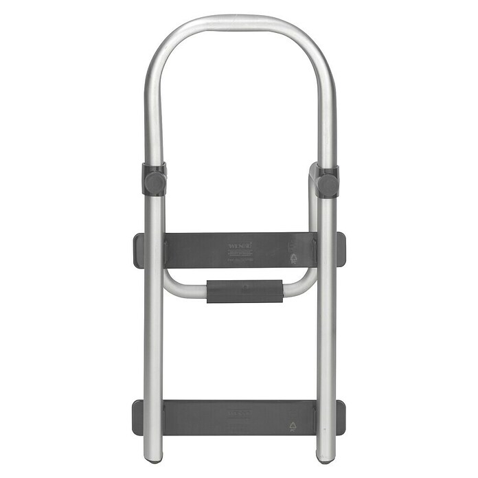 Wenko Secura Premium Držalo za kad  (17,5 x 25,5 x 51 cm, Nosilnost: 150 kg, Srebrna) | 3717 - Sicherheitsprogramm | DADD - Accessoires | DAD - Badausstattung | DA - Badausstattung/Bäderwelt | D - Sanitär | BAUHAUS