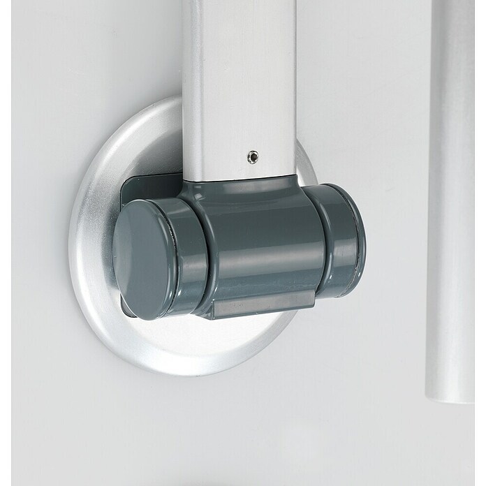 Wenko Secura Premium WC pomoč pri vstajanju  (Dolžina: 53 cm, Nosilnost: 120 kg, Zložljivo, Srebrna) | 3717 - Sicherheitsprogramm | DADD - Accessoires | DAD - Badausstattung | DA - Badausstattung/Bäderwelt | D - Sanitär | BAUHAUS