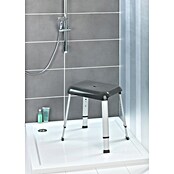 Wenko Secura Premium Kopalniški stol  (Nastavitev višine: 42 cm - 52 cm, Nosilnost: 130 kg, Antracit) | 3717 - Sicherheitsprogramm | DADD - Accessoires | DAD - Badausstattung | DA - Badausstattung/Bäderwelt | D - Sanitär | BAUHAUS