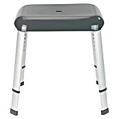 Wenko Secura Premium Kopalniški stol  (Nastavitev višine: 42 cm - 52 cm, Nosilnost: 130 kg, Antracit) | 3717 - Sicherheitsprogramm | DADD - Accessoires | DAD - Badausstattung | DA - Badausstattung/Bäderwelt | D - Sanitär | BAUHAUS