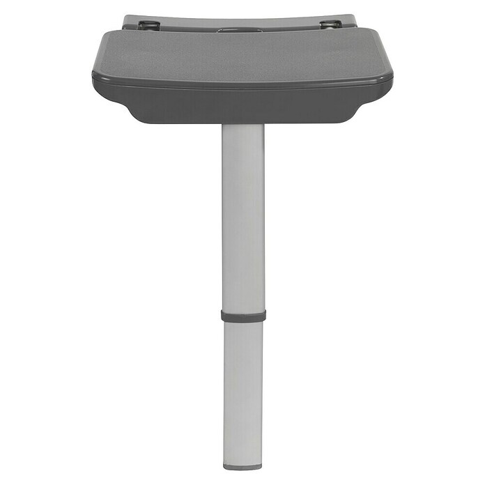 Wenko Secura Premium Zložljivi stol  (Do x Š x V: 30 x 37 x 37 cm, Nosilnost: 120 kg, Antracit) | 3717 - Sicherheitsprogramm | DADD - Accessoires | DAD - Badausstattung | DA - Badausstattung/Bäderwelt | D - Sanitär | BAUHAUS