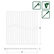 FN Neuhofer Akustični panel  (Beton, D x Š x D: 2.400 x 565 x 17 mm) | BAUHAUS