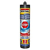 Soudal Silicona Sanitaria Stop (Transparente, 290 ml) | BAUHAUS