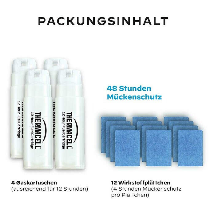 Thermacell Stechmückenschutz-Nachfüllpackung (Passend für: Alle Themacell Mückenabwehrgeräte, 48 h) | BAUHAUS