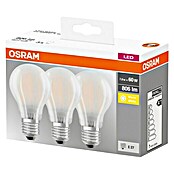 Osram Star Ledlamp Classic A 60 (3 stk., 7 W, E27, Warm wit, Mat)