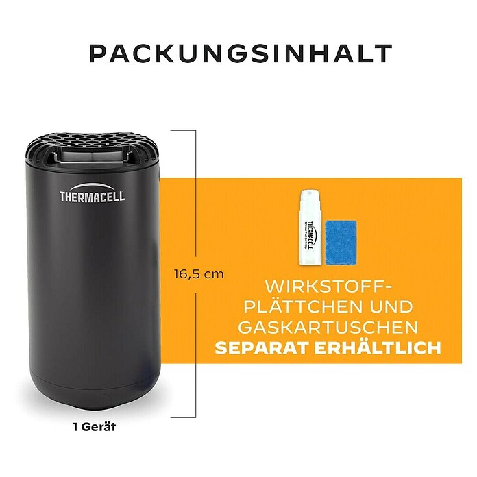 Thermacell Stechmückenschutz Gerät Protect ohne Wirkstoff (Graphit) | BAUHAUS