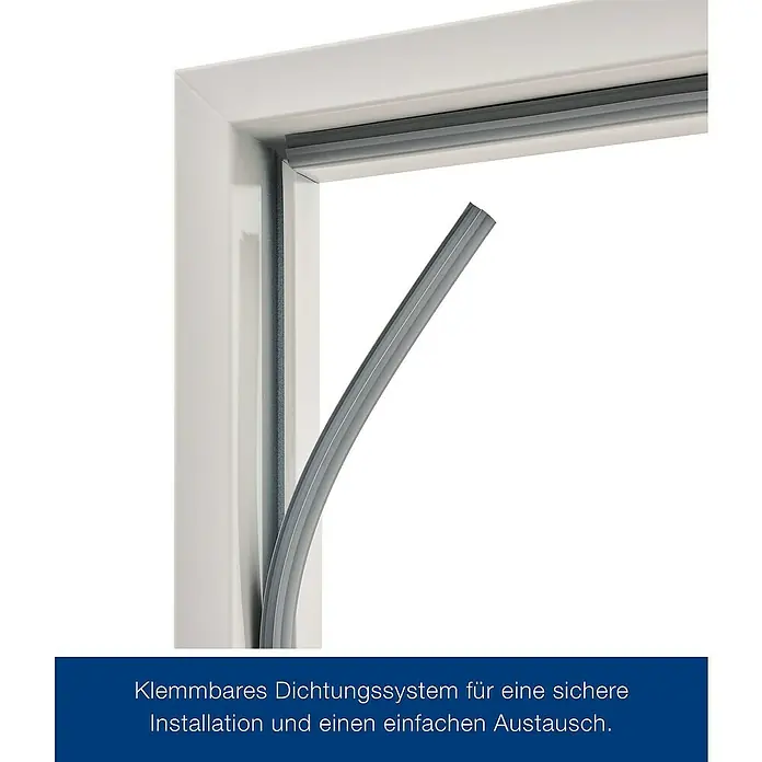 Hörmann ZK-Element - 87,5 x 187,5 cm, DIN Anschlag: Rechts, Verzinkt - Klemmbares Dichtungssystem für Fensterrahmen. Einfache Installation und Austausch für sicheren Halt und zuverlässige Abdichtung.