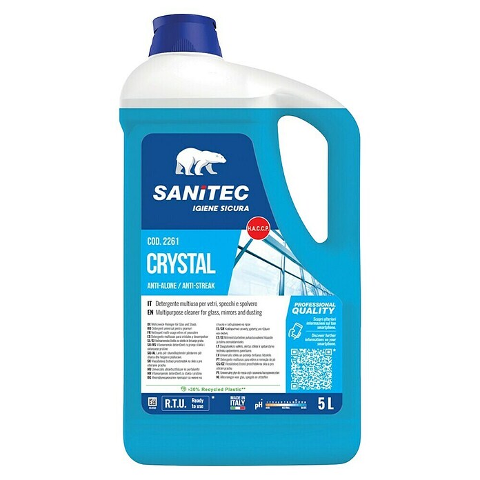 Sanitec Čistilo za steklo Crystal  (5 l) | 7136 - Spezialreinigung | HHCA - Reinigungsmittel | HHC - Reinigung | HH - Reinigung | H - Innendeko/Farben | BAUHAUS