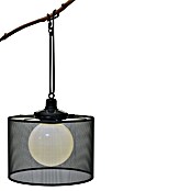 BAUHAUS Solarna viseča svetilka Basket  (Do x Š x V: 30 x 30 x 70 cm, Črna, IP44) | 3020 - Deckenleuchteschirme u Zubehör | CACB - Deckenleuchten | CAC - Indoorleuchten | CA - Beleuchtung | C - Elektro | BAUHAUS