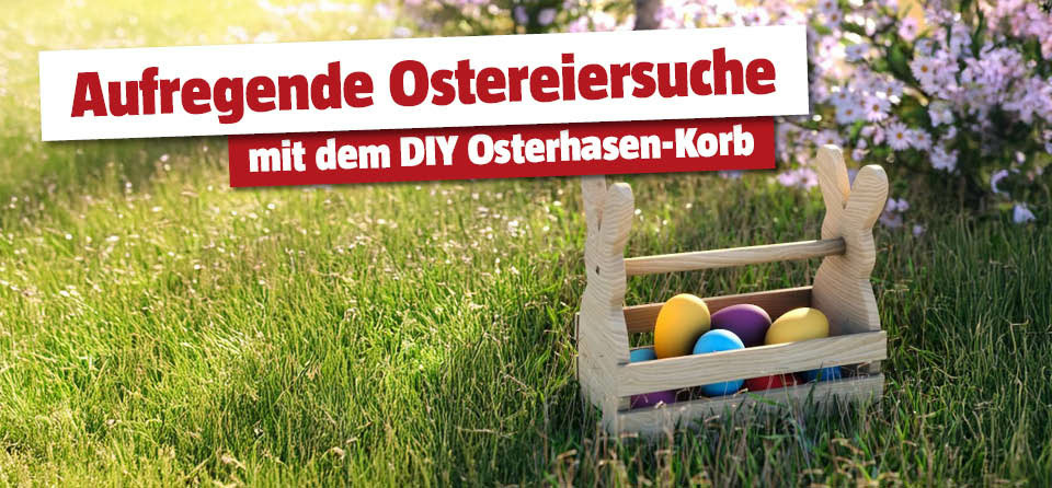 DIY Osterhasen-Korb