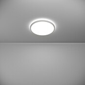 Eglo LED stropna svjetiljka  (13,9 W, Ø x V: 30 x 3 cm, Bijela, Topla bijela) | BAUHAUS