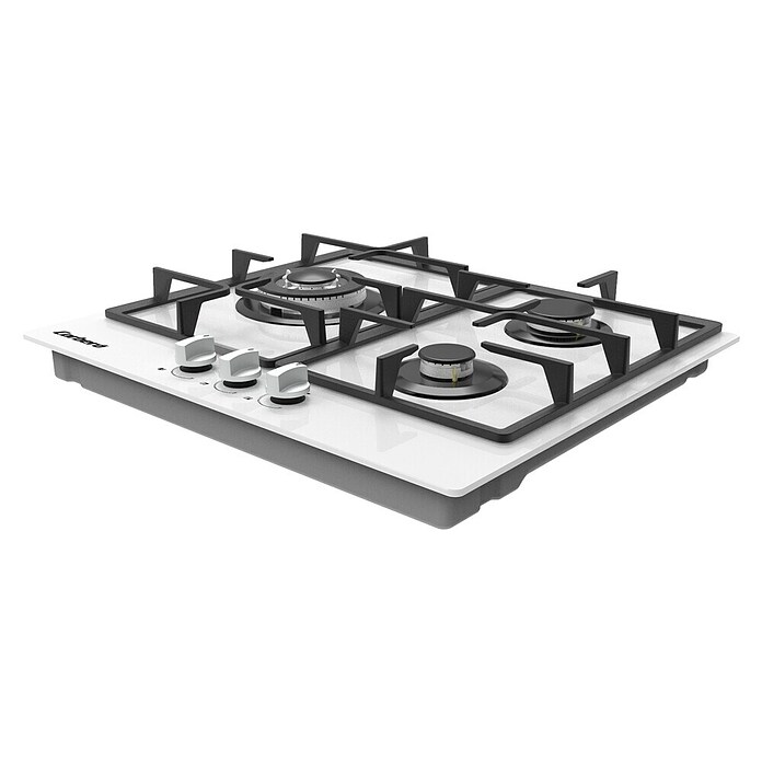 Corberó Placa de gas CPCGM3F3122W (L x An: 51 x 60 cm, Número de quemadores de gas: 3 ud.) | BAUHAUS