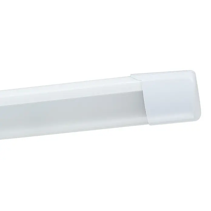 Eglo LED-Unterbauleuchte Sicciarotta - Lichtfarbe: Neutralweiß, 220 V - 240 V, Länge: 60 cm - Weiße rechteckige LED-Leiste mit mattierter Abdeckung.