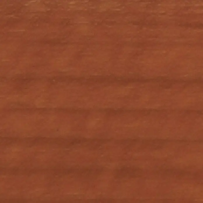 Clou Aqua Lacklasur Combi-Clou L17 - Buche, 375 ml, Seidenmatt - Nahaufnahme von braunem Holzfurnier mit einer deutlichen Maserung, ideal für Möbel oder Innenausbau.