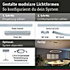 Paulmann Linion Abdeckung Gerade (L x B x H: 3,6 x 100 x 0,1 cm, Weiß) | BAUHAUS