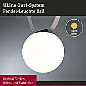 Paulmann ULine LED-Kugel Ball (8 W, Ø x H: 15 x 15,2 cm, Schwarz, Warmweiß) | BAUHAUS