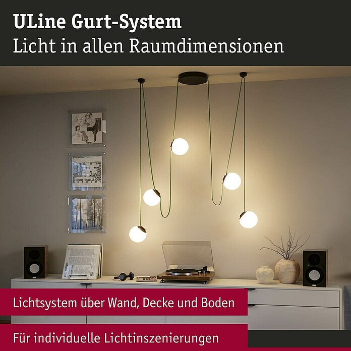 Paulmann ULine Gurtsystem (Länge: 10 m, Grün) | BAUHAUS