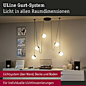 Paulmann ULine Erweiterungs-Set Gurthalter (7,2 x 3 cm, Schwarz, Gesamtstückzahl: 1 Stk.) | BAUHAUS