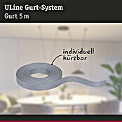 Paulmann ULine Gurtsystem (Länge: 5 m, Grau) | BAUHAUS