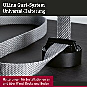 Paulmann ULine Erweiterungs-Set Gurthalter (7,2 x 3 cm, Schwarz, Gesamtstückzahl: 1 Stk.) | BAUHAUS