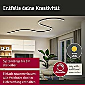 Paulmann Linion Lichtkanal (Warmweiß, Signalschwarz, L x B x H: 50 x 4 x 4 cm) | BAUHAUS