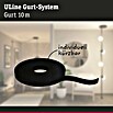 Paulmann ULine Gurtsystem (Länge: 10 m, Schwarz) | BAUHAUS