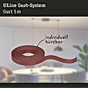 Paulmann ULine Gurtsystem (Länge: 5 m, Terracotta) | BAUHAUS