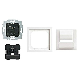 Busch-Jaeger Art Linear Set Steckdosen-USB-Einsatz 6480/11-84 (Studioweiß)