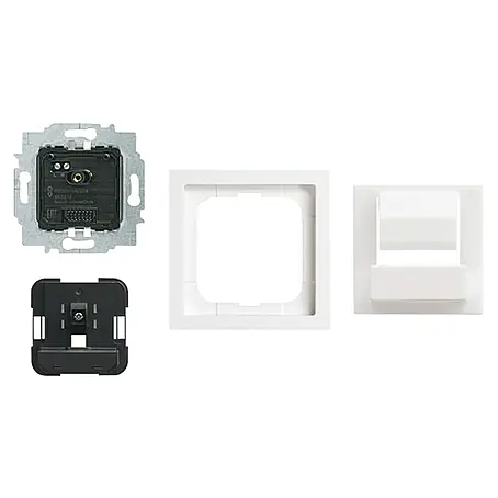 Busch-Jaeger Art Linear Set Steckdosen-USB-Einsatz 6480/11-84