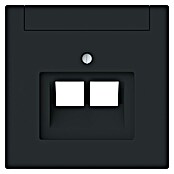 Busch-Jaeger Art Linear UAE-Abdeckung 1803-02-45M (Schwarz matt, Kunststoff) | BAUHAUS