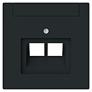 Busch-Jaeger Art Linear UAE-Abdeckung 1803-02-45M (Schwarz matt, Kunststoff)