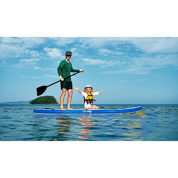 SUP-Board-Set ZRay E10 (L x B x H: 297 x 76 x 13 cm, Nutzlast: 110 kg, Aufblasbar) | BAUHAUS