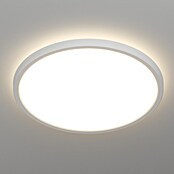 Eglo LED stropna svjetiljka  (13,9 W, Ø x V: 30 x 3 cm, Bijela, Topla bijela) | BAUHAUS