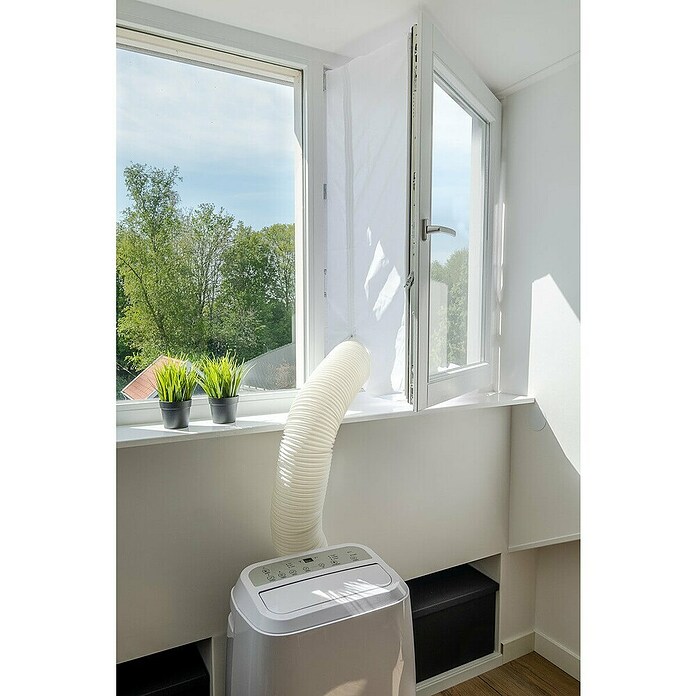 Eurom Raamafdichting Heteluchtstop voor draairamen (Wit, 600 cm) | BAUHAUS