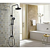 Rousseau Sistema de ducha Hera (Con selector, Número de tipos de chorro: 5 ud., Negro) | BAUHAUS