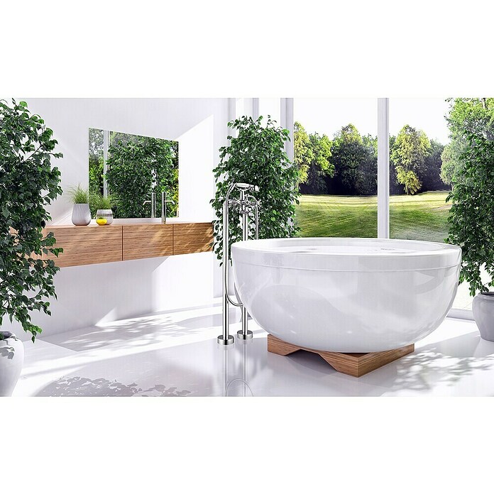 Rousseau Grifo de pie de bañera Retro (Altura: 85,2 cm)