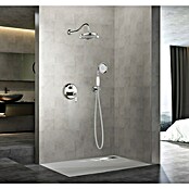 Rousseau Conjunto de ducha empotrado Wall Retro (Número de tipos de chorro: 1 ud., Cromo) | BAUHAUS