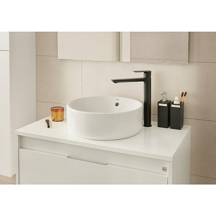 Roca Lavabo Domus (Diámetro: 39 cm, Porcelana, Blanco)