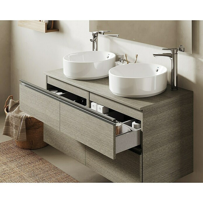 Roca Lavabo Domus (Diámetro: 39 cm, Porcelana, Blanco)