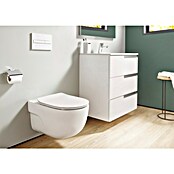 Roca Set WC suspendido Teras (Sin borde de descarga, Blanco) | BAUHAUS
