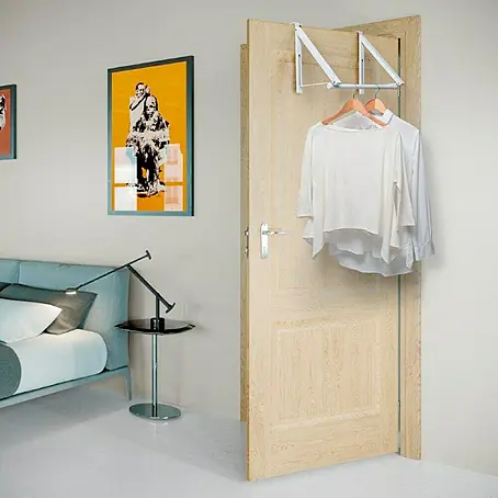 Perchero plegable para puerta