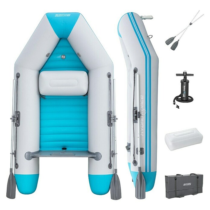 Bestway Hydro Force Rubberbootset Corinth Elite Set (l x b x h: 230 x 130 x 33 cm, Geschikt voor: 2 personen, Belasting: 280 kg) | BAUHAUS